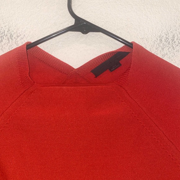 Alexander Wang Red Dress Short Sleeve Knit Body Con size Medium - Picture 2 of 4
